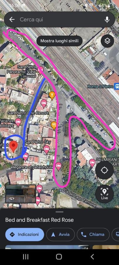 Red Rose Bed & Breakfast Rome Bagian luar foto